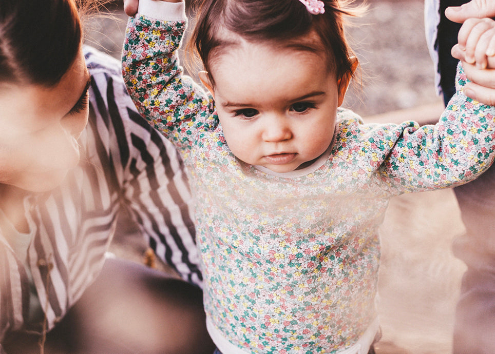 Your baby's first steps