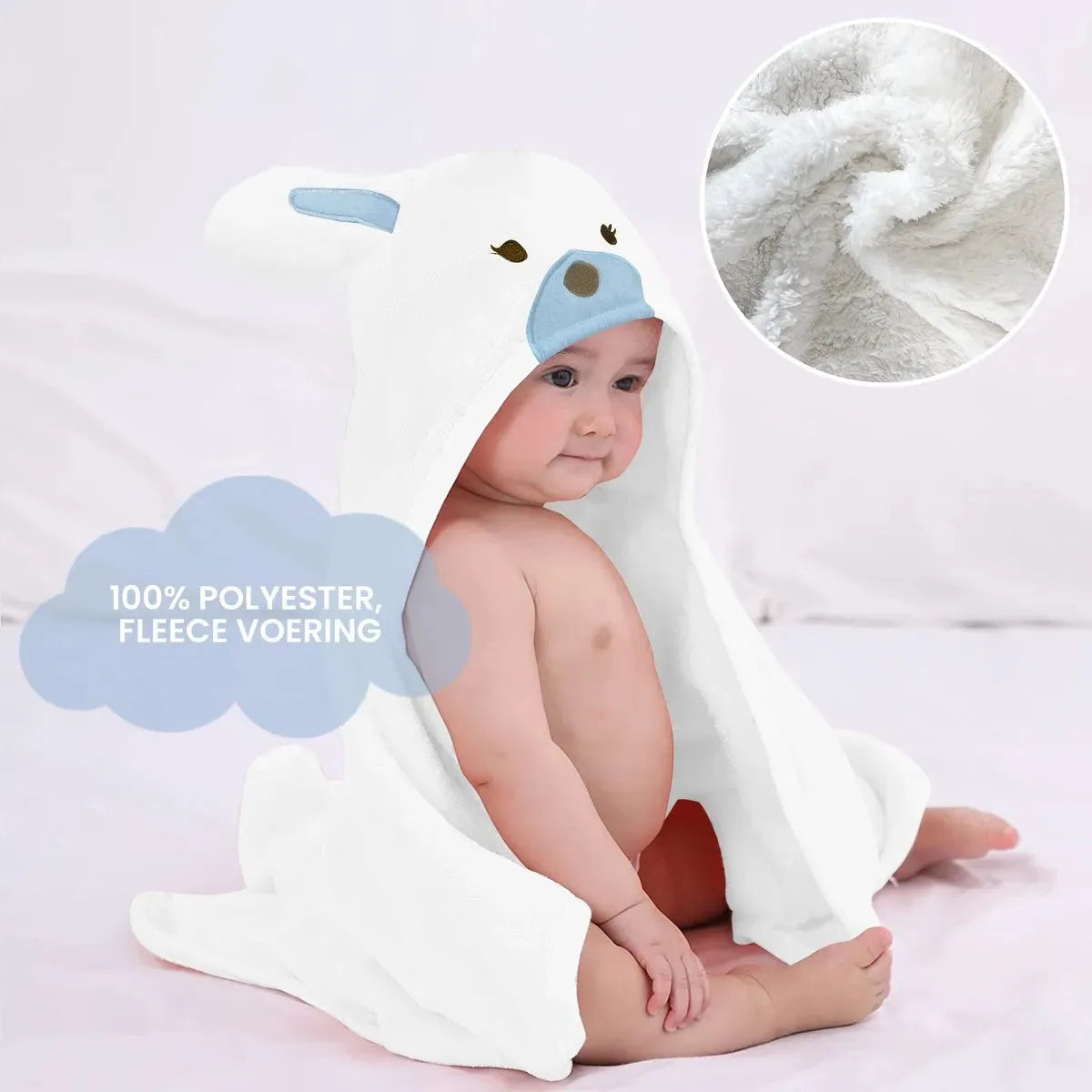 Rabbit Fleece Wrap Blanket 75x100