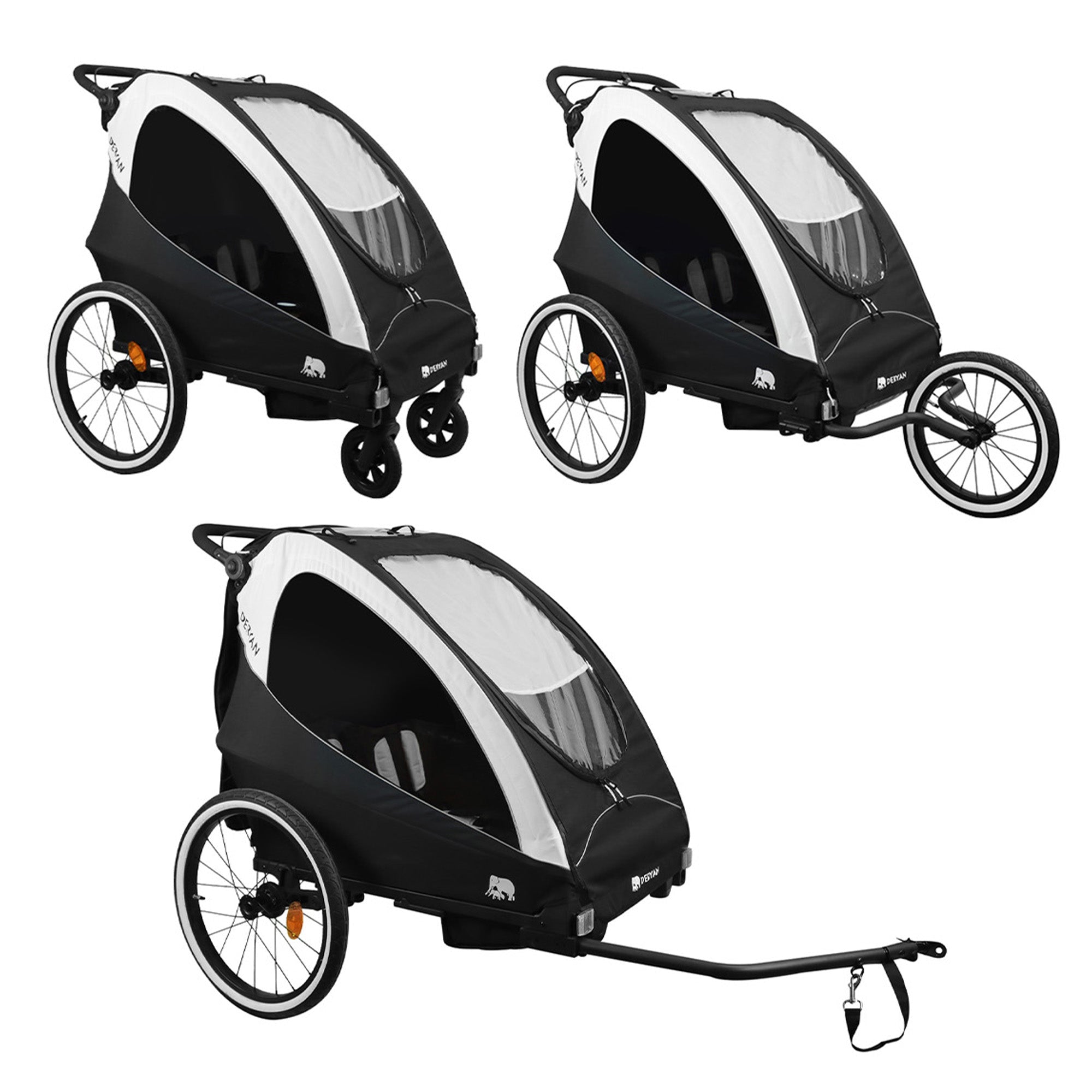 Bicycle trailer - Stroller - Running stroller