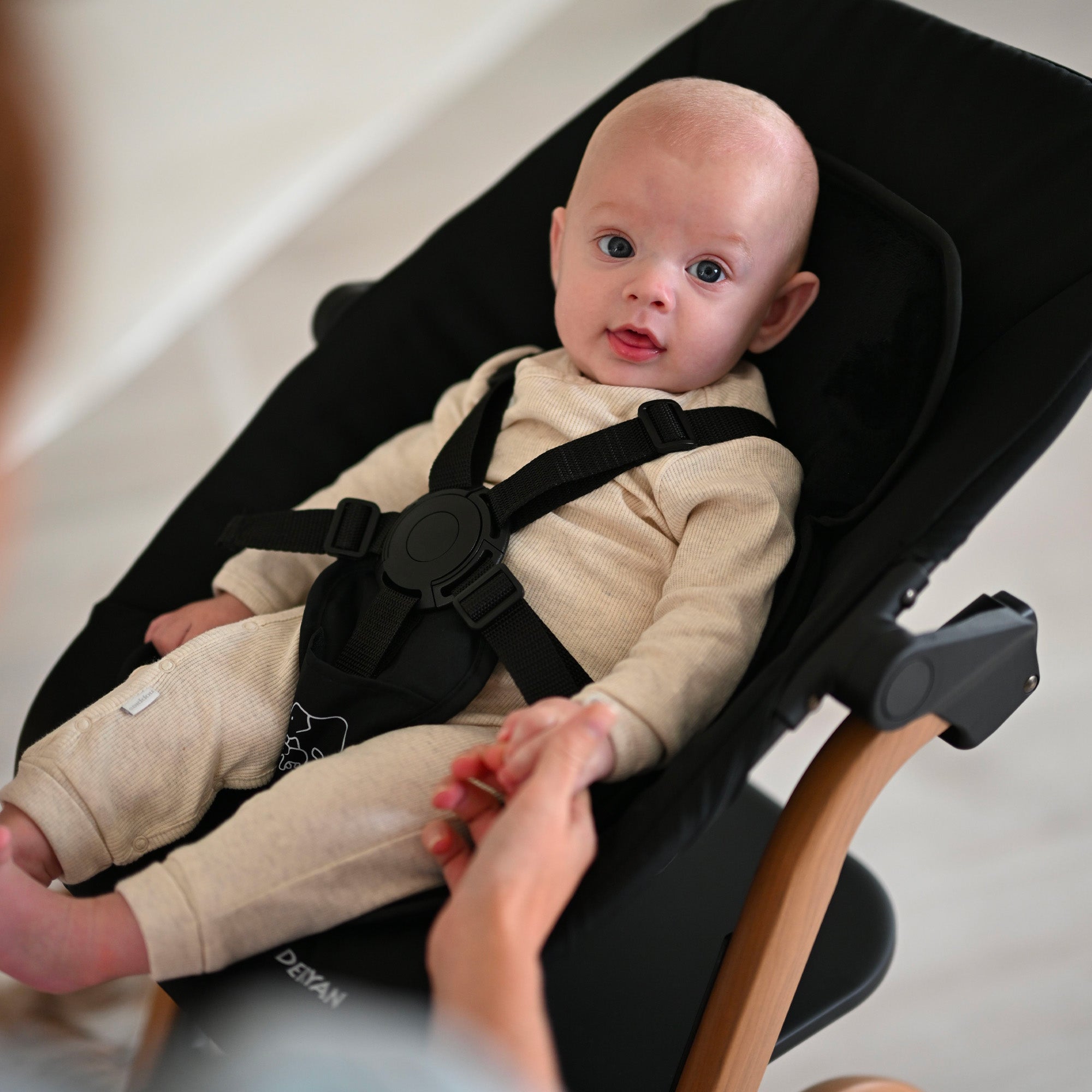 Curve High Chair Set Complete set including bouncer & insert cushion