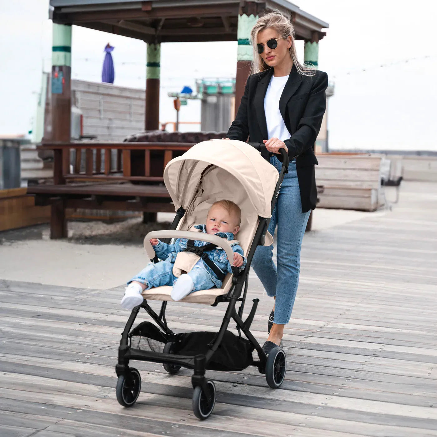 Luxe Easy Lightweight Buggy - Taupe