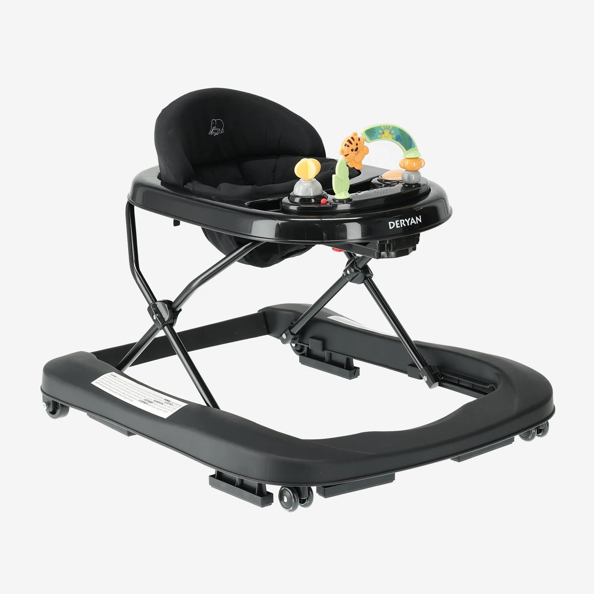 2-in-1 Stroller Black