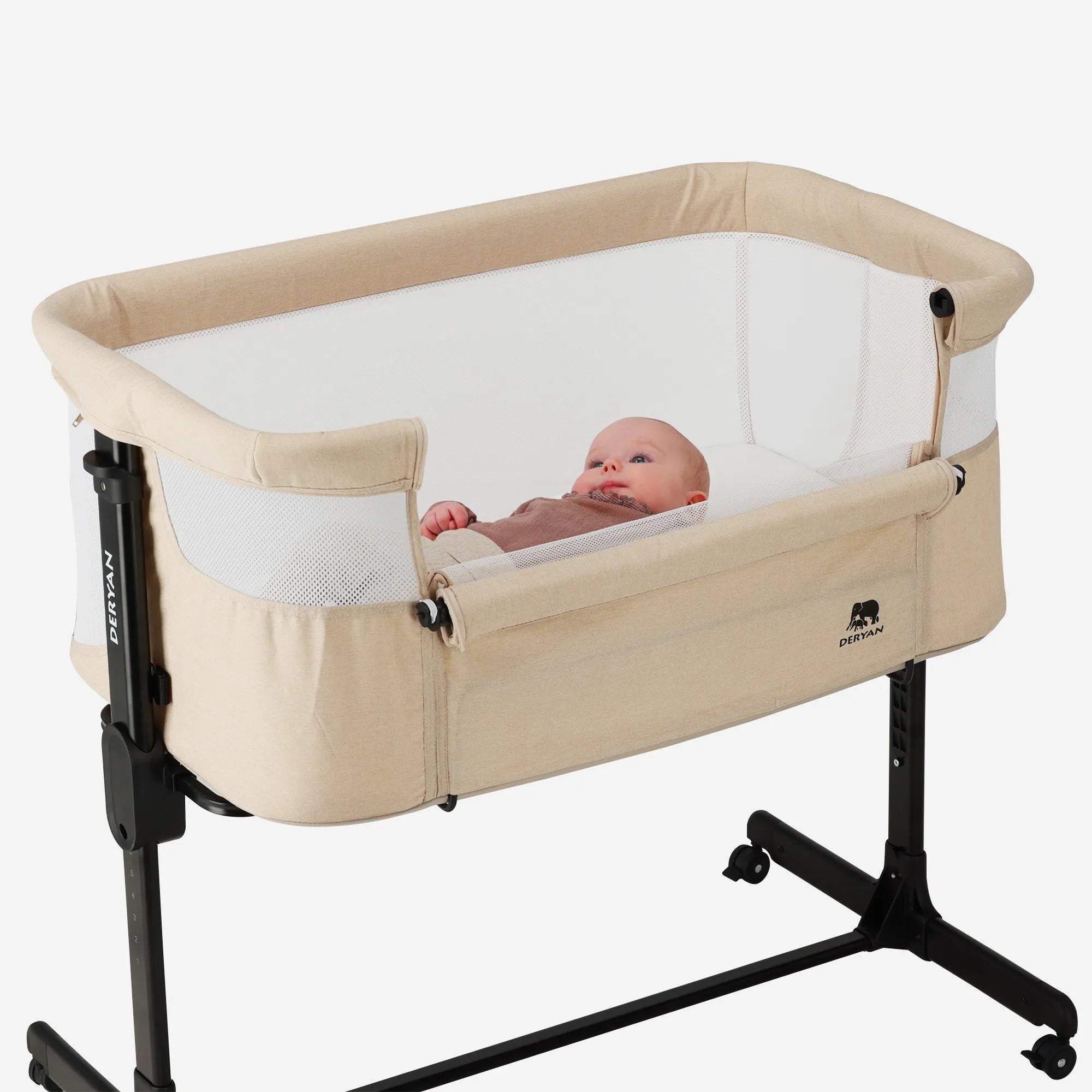 Co-Sleeper Snoozy Cradle - Sand Melange