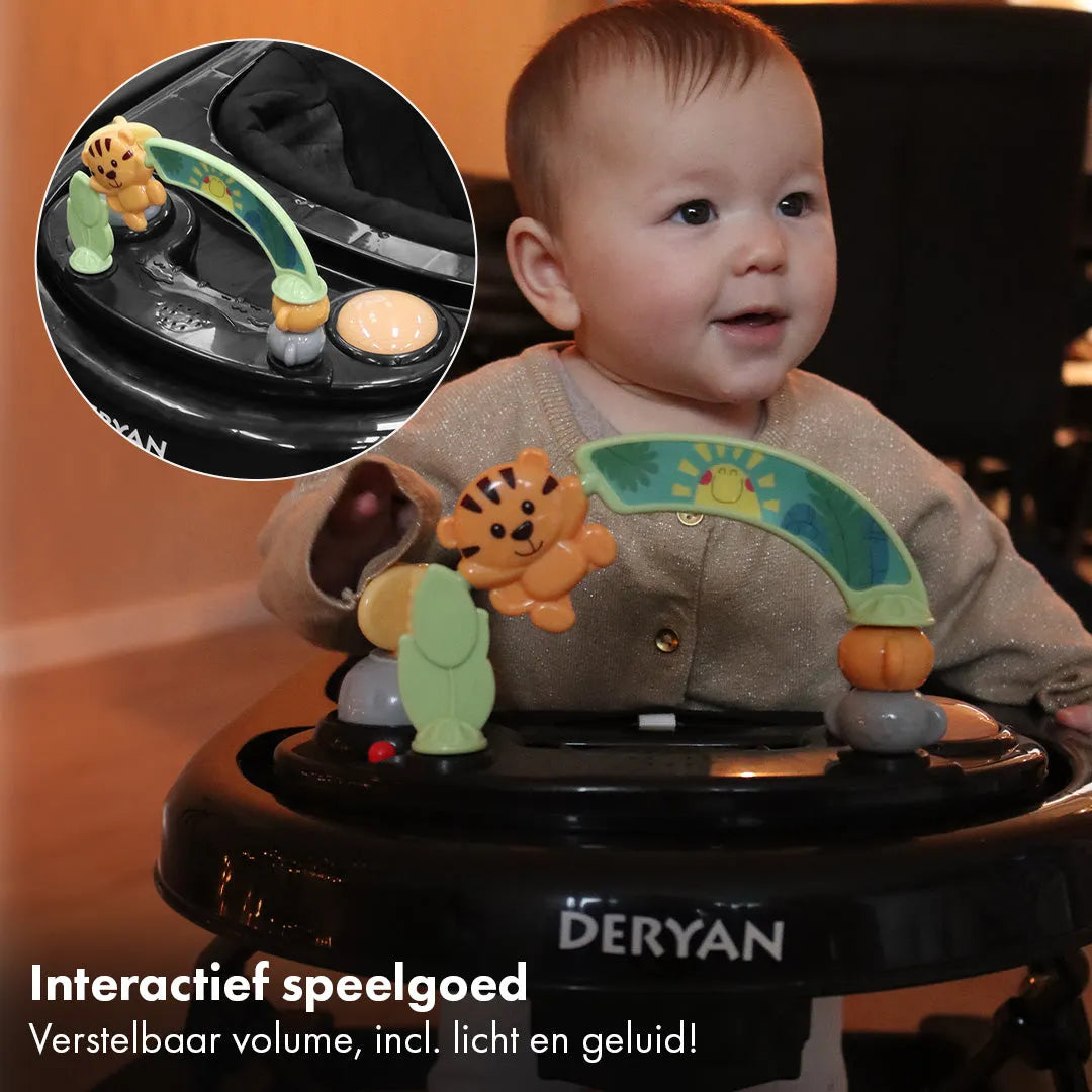 2-in-1 Stroller Black