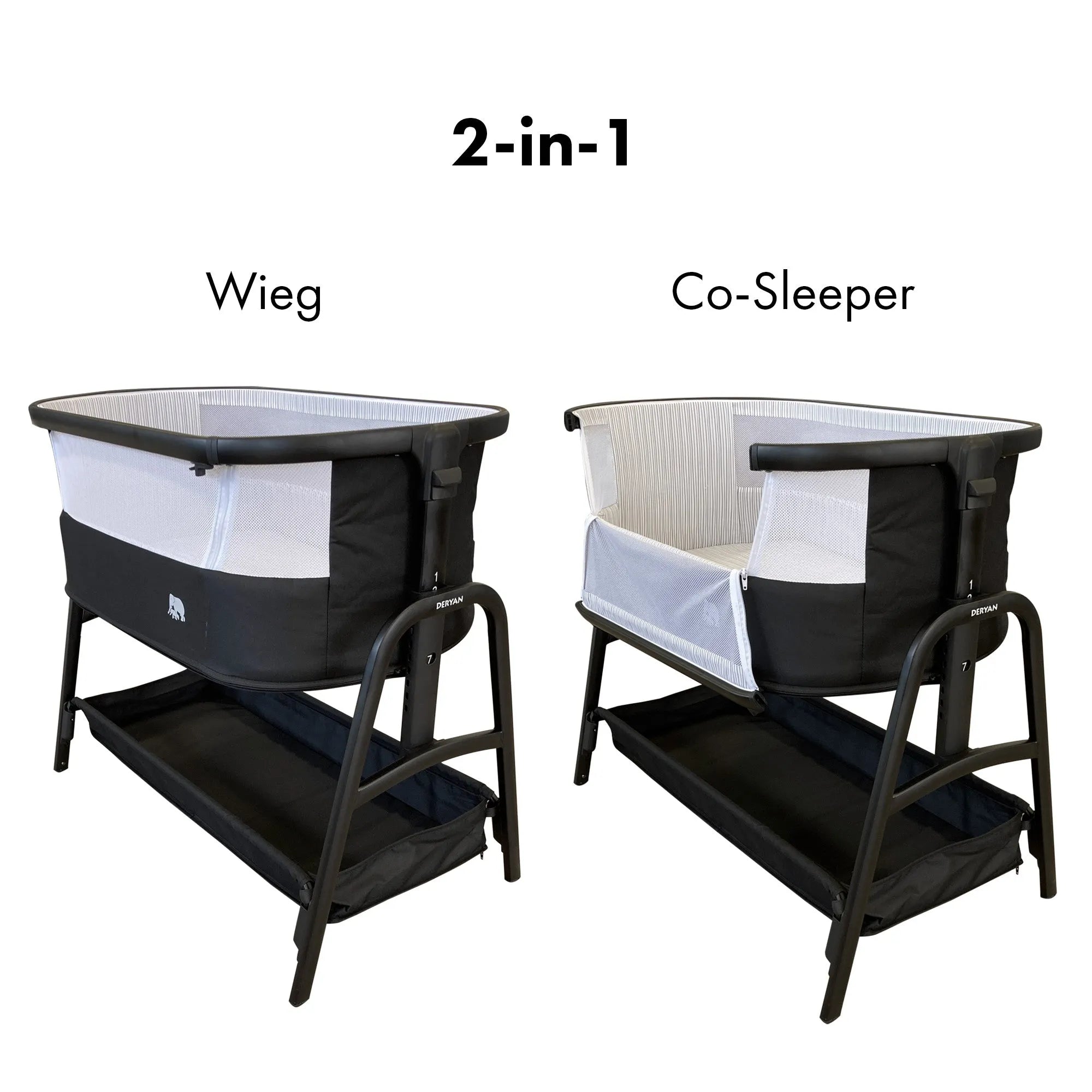 Dreamy Co-Sleeper Black