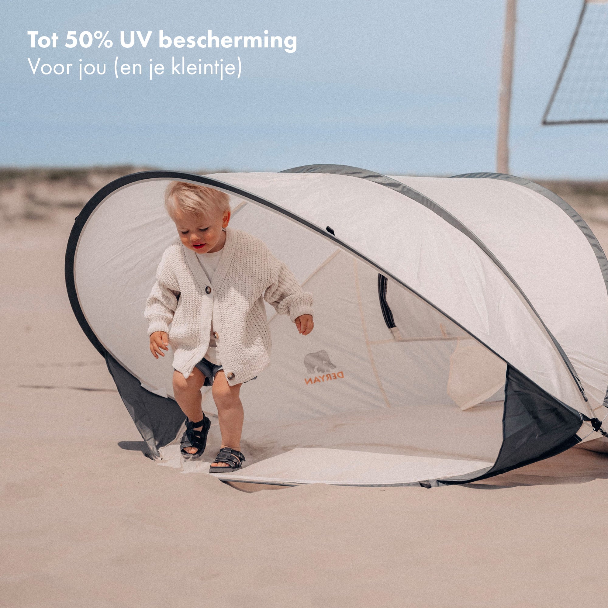 Beach tent XXL Cream