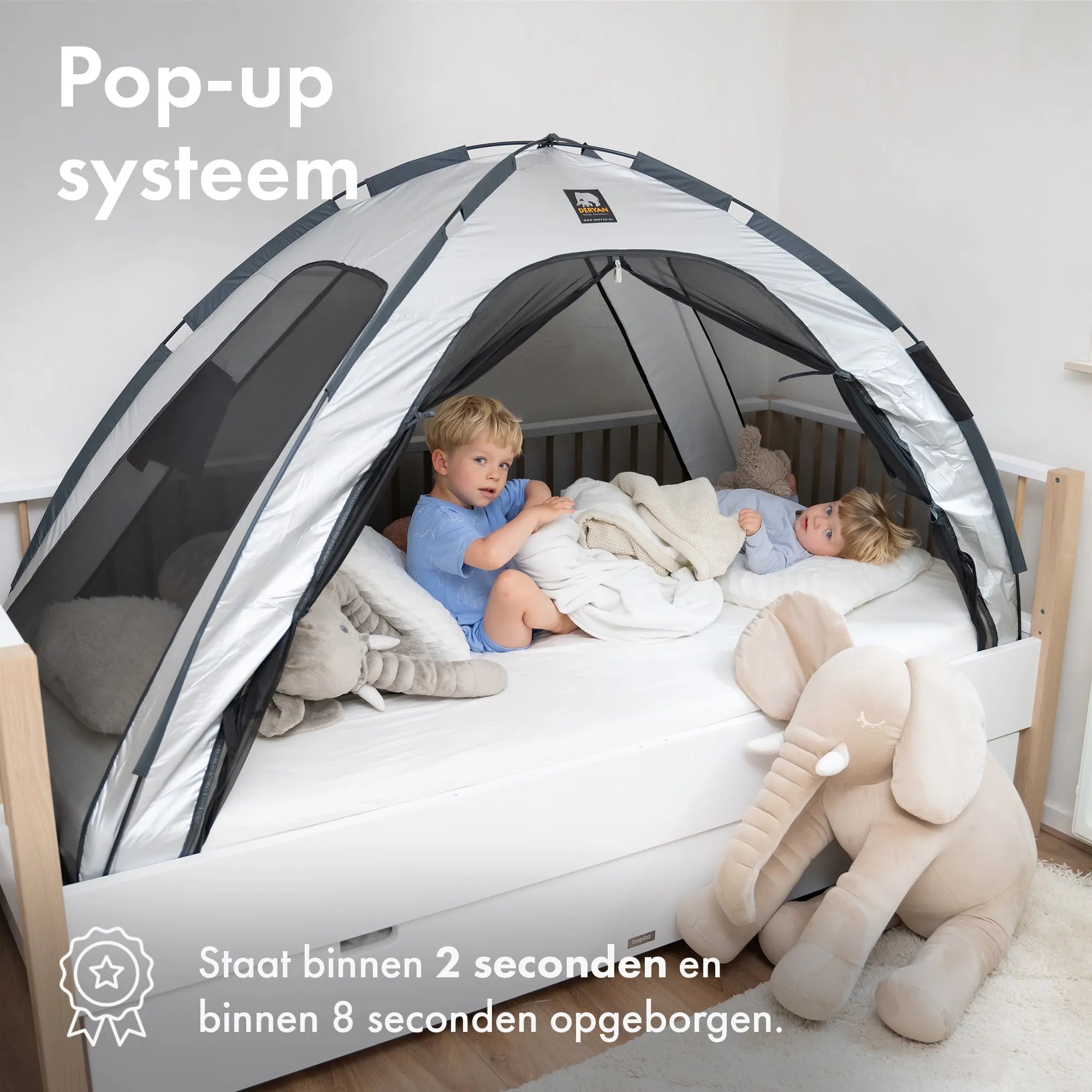 Bedtent Cream 200x90 cm
