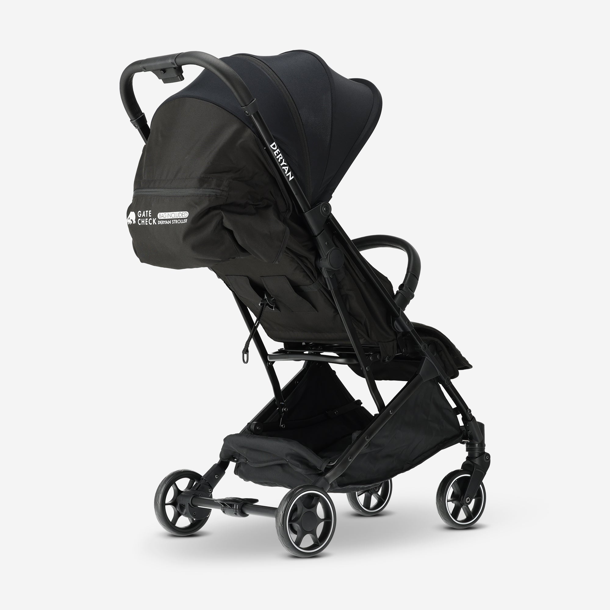 DERYAN Air-Buggy Black - The Ultimate Travel Buggy