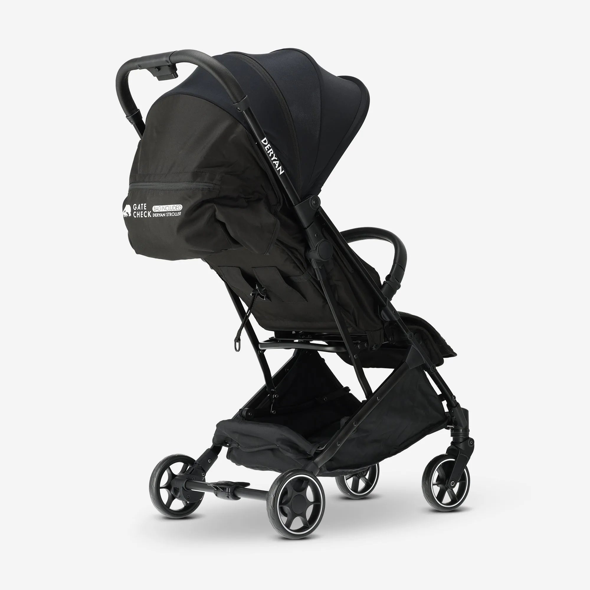 DERYAN Air-Buggy Black - The Ultimate Travel Buggy