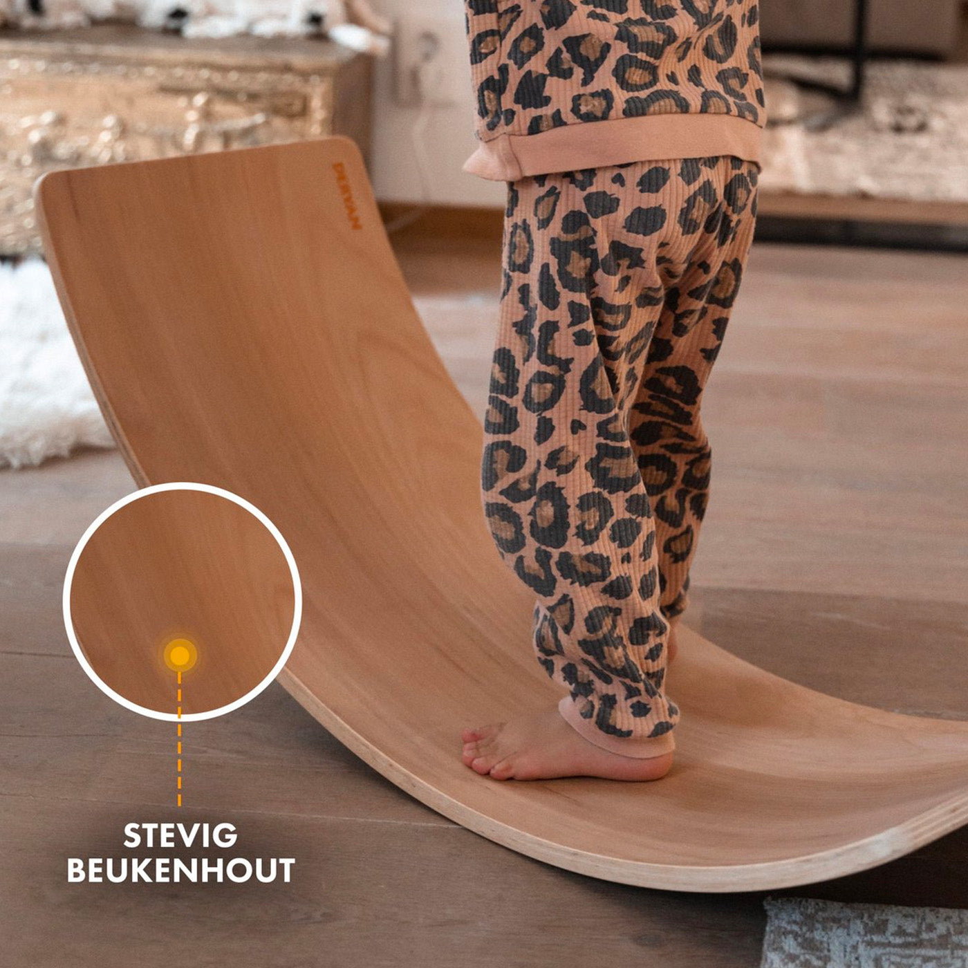 Balance Board Wood 90cm