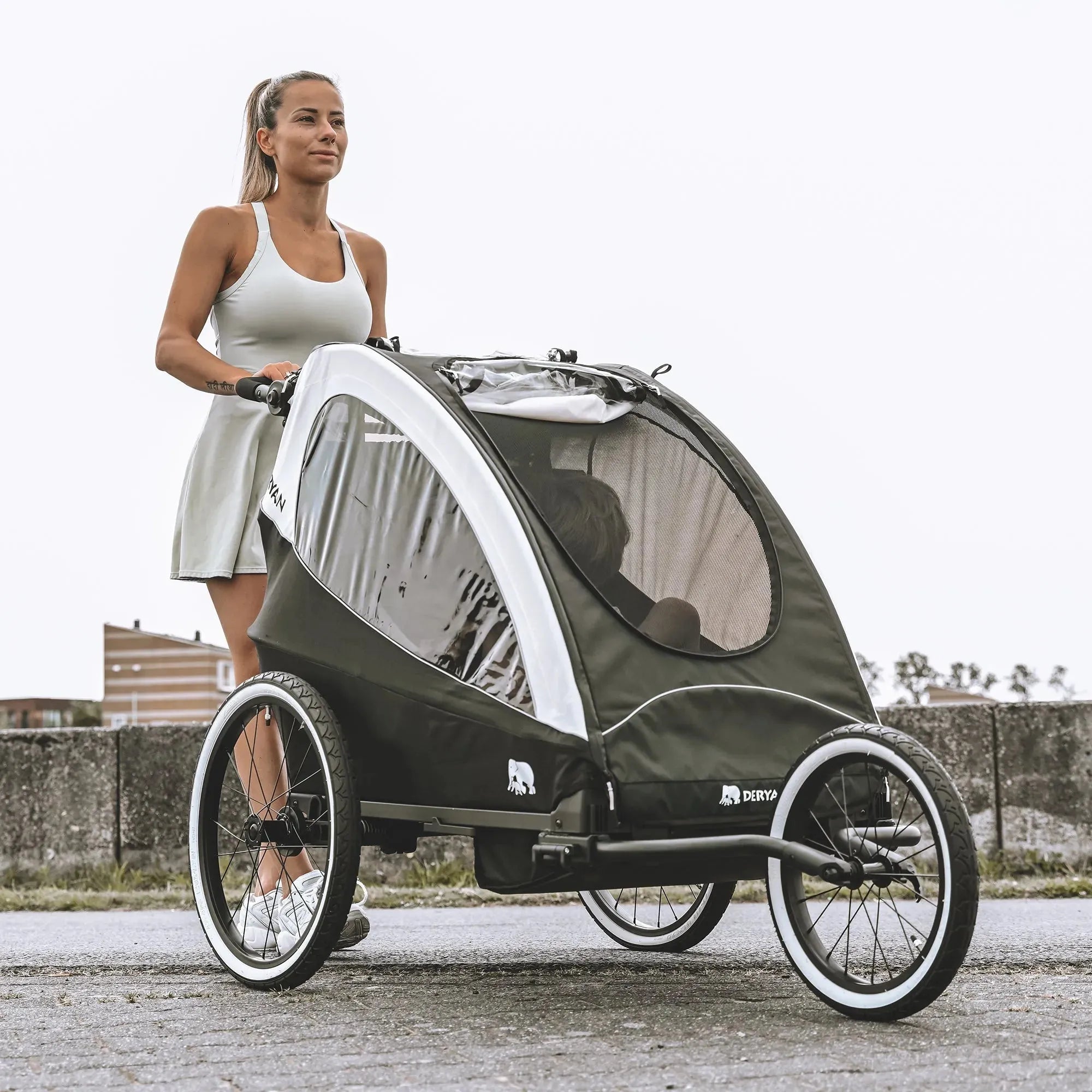 Bicycle trailer - Stroller - Running stroller