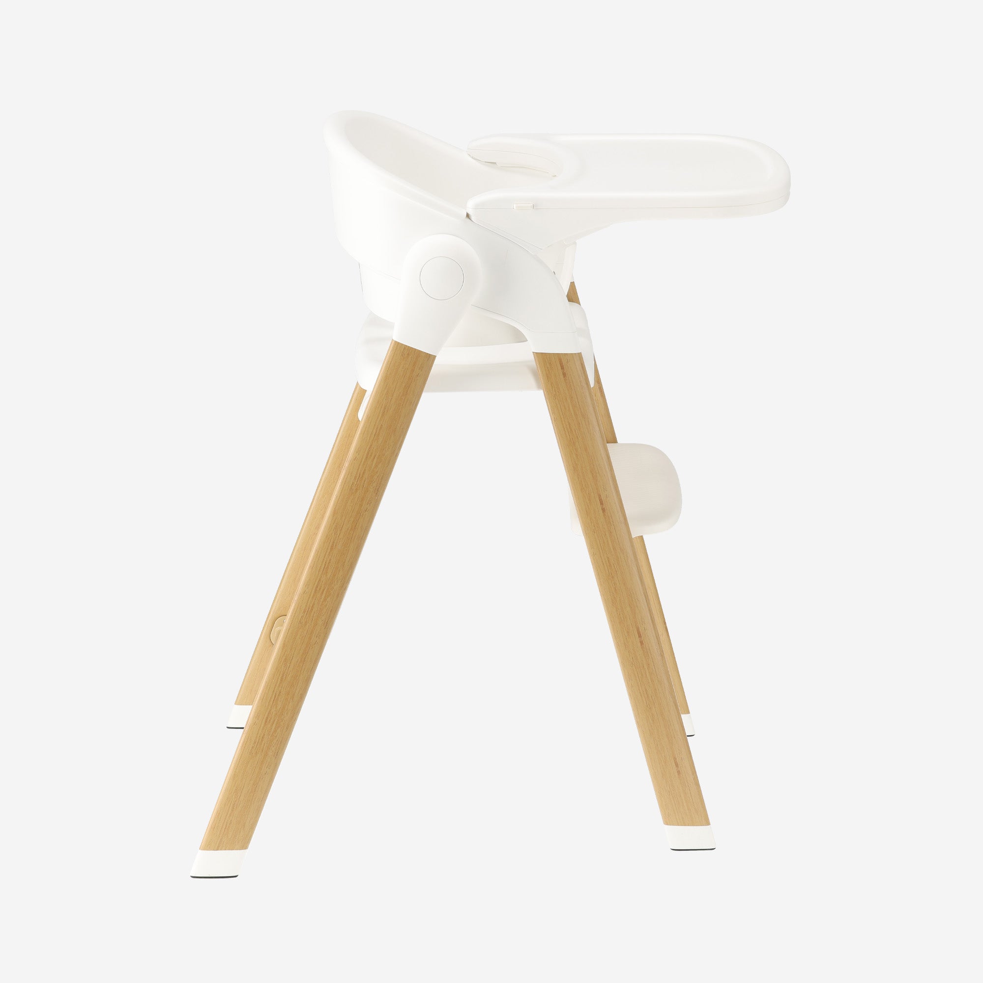 Luxury High Chair White / Wood