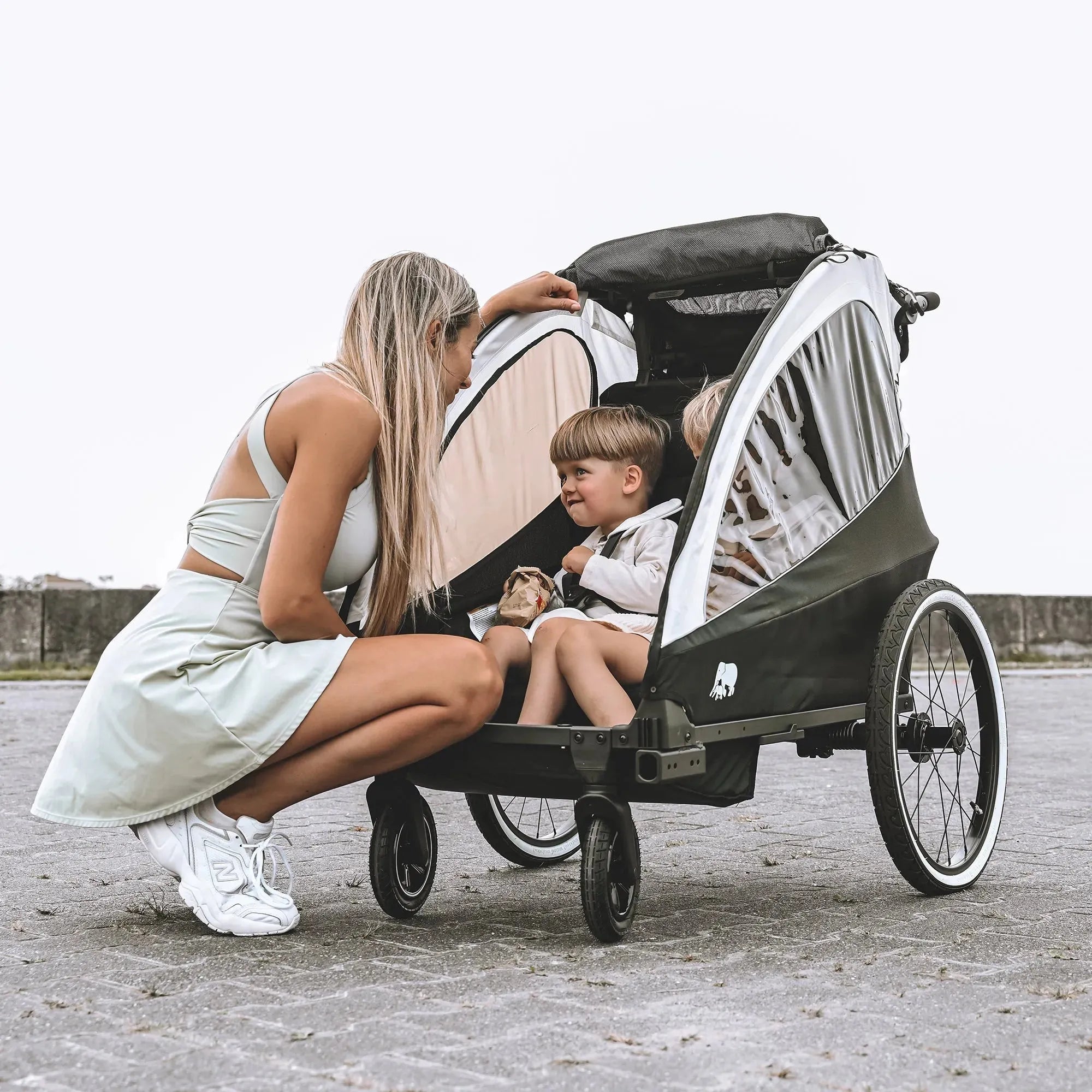 Bicycle trailer - Stroller - Running stroller