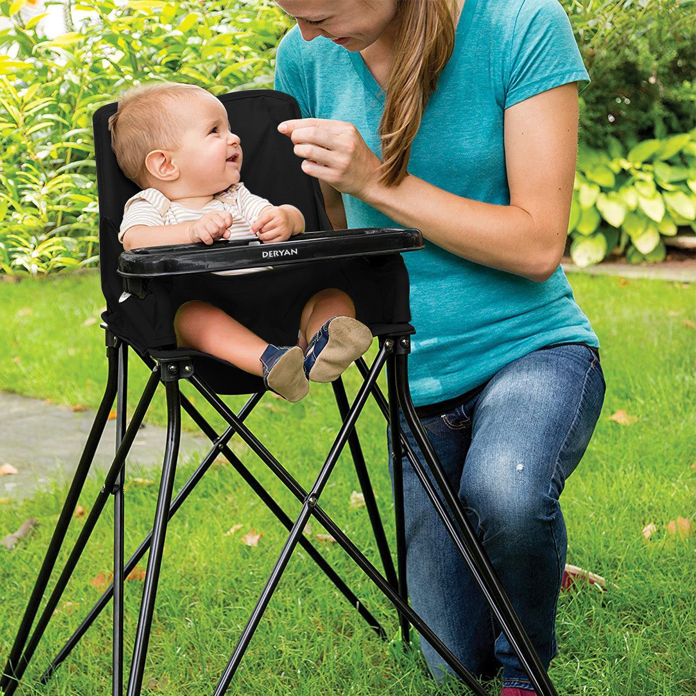 Pop 'N Sit Portable High Chair - Foldable High Chair - Includes Convenient Carry Bag