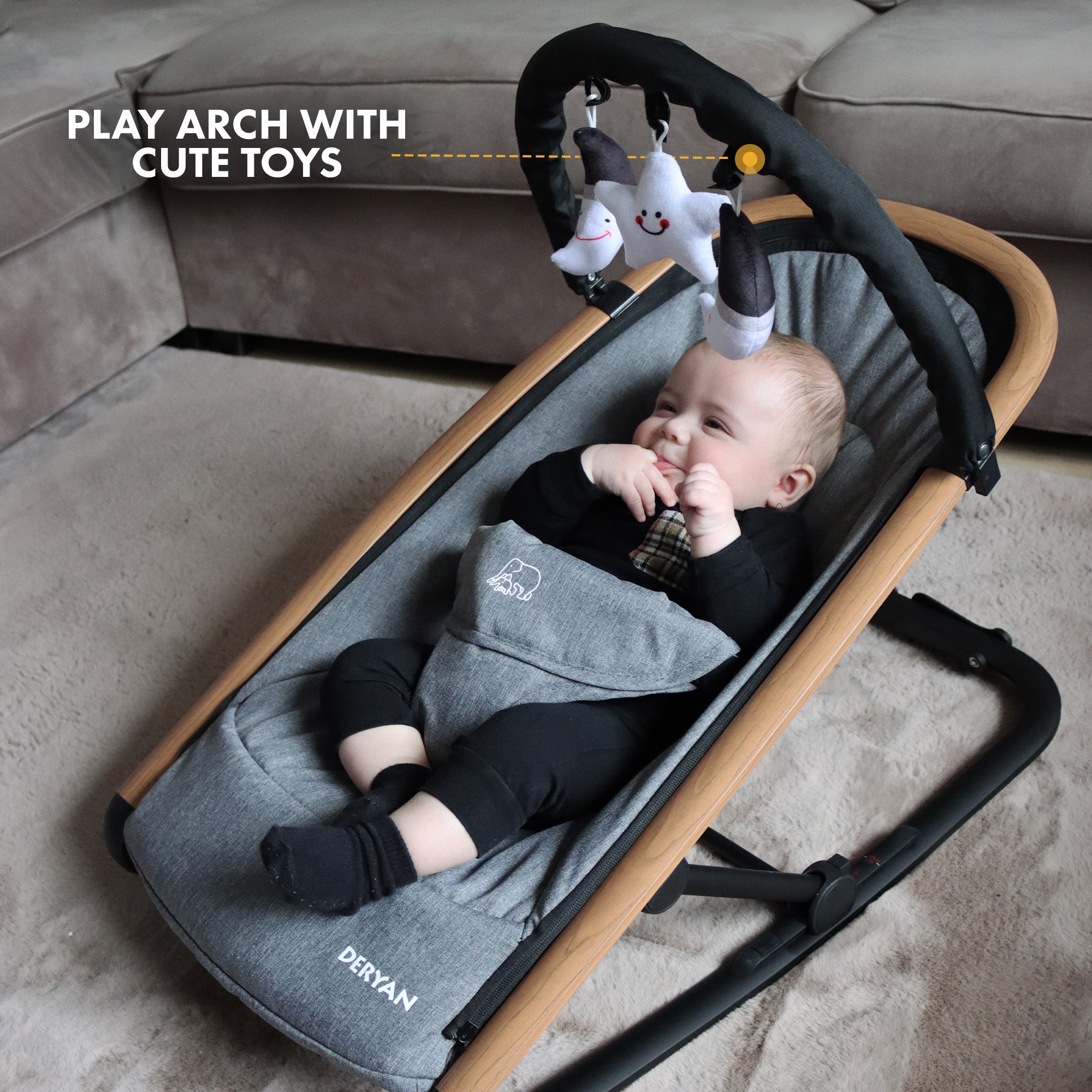 Bouncer Rocker Grey