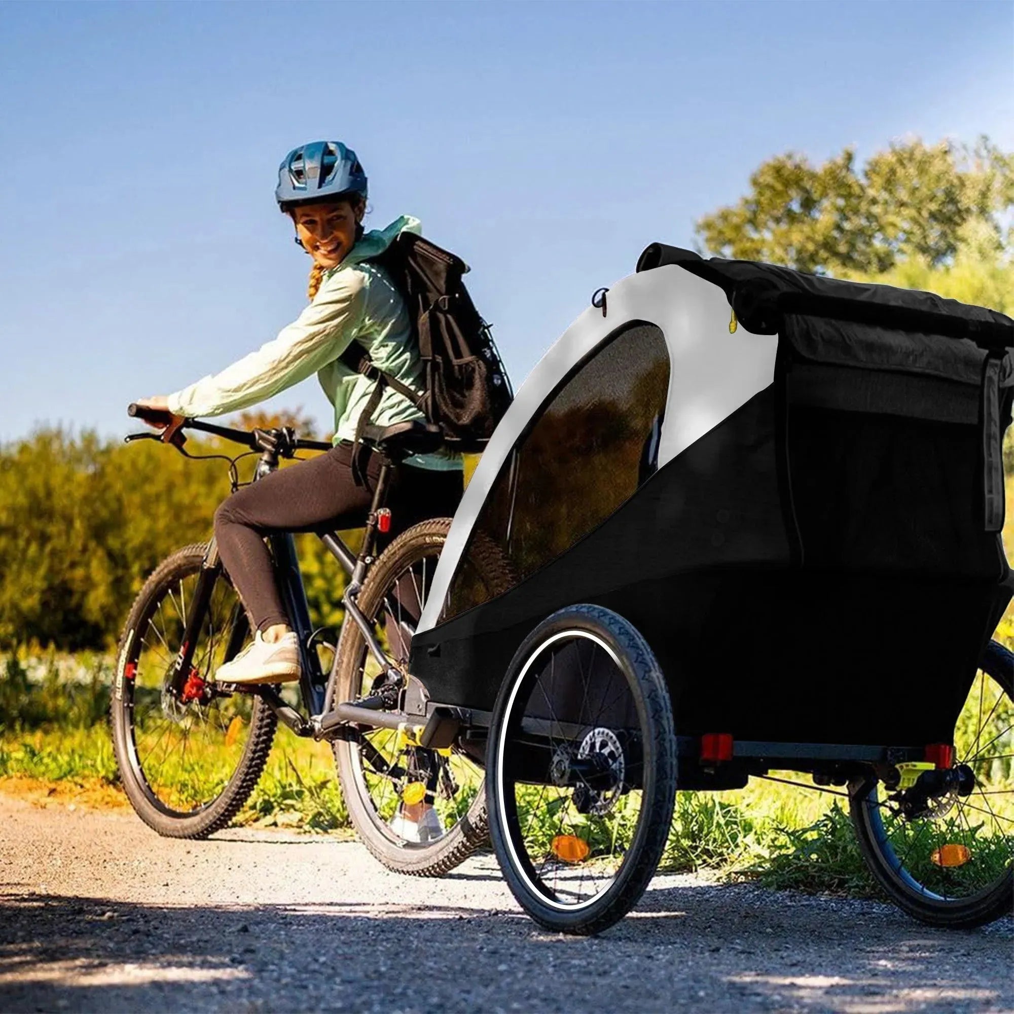 Bicycle trailer - Stroller - Running stroller