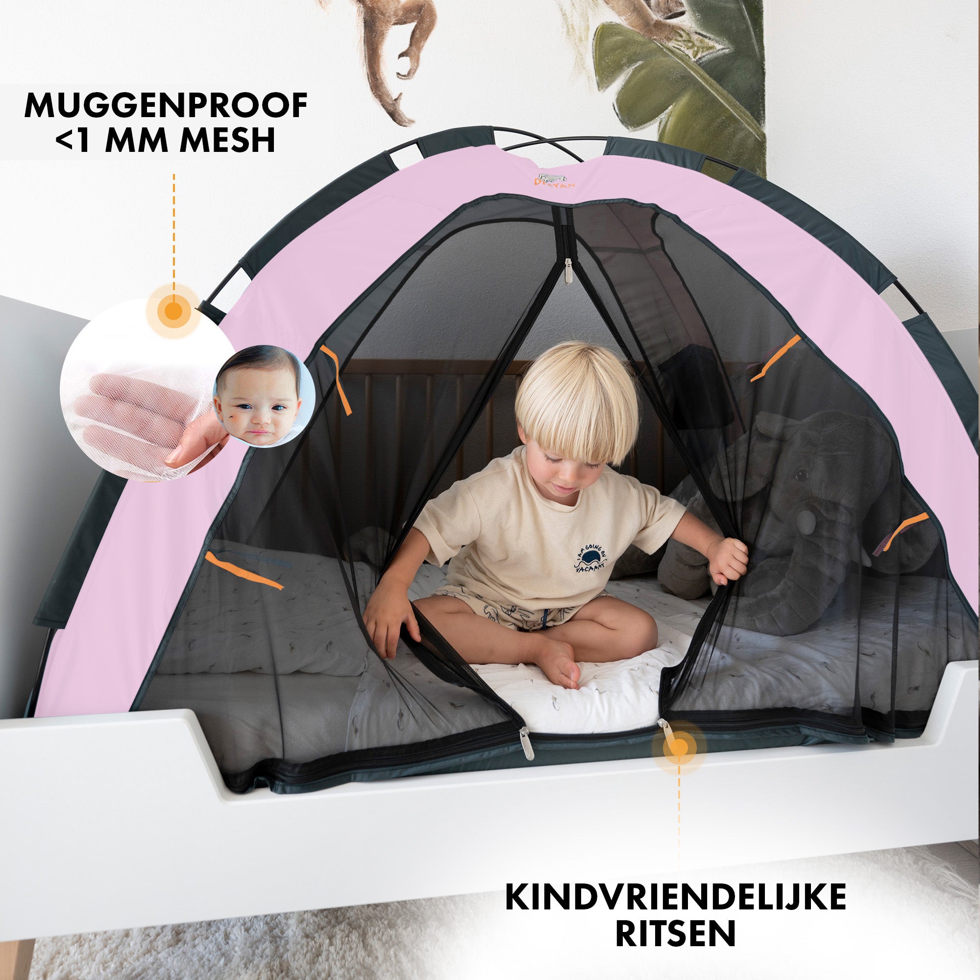 Bed tent Junior 150x70