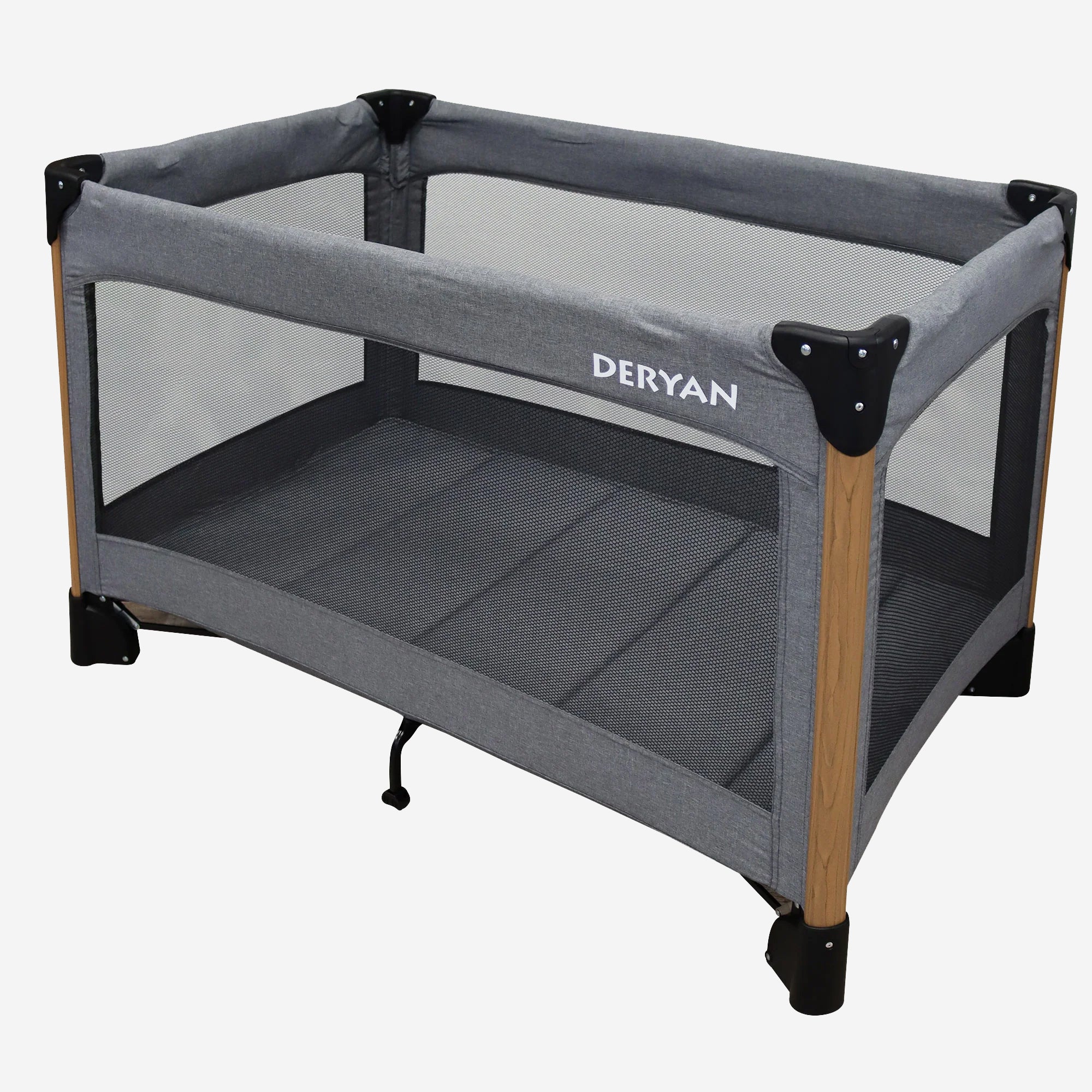 Camping Bed Complete Gray