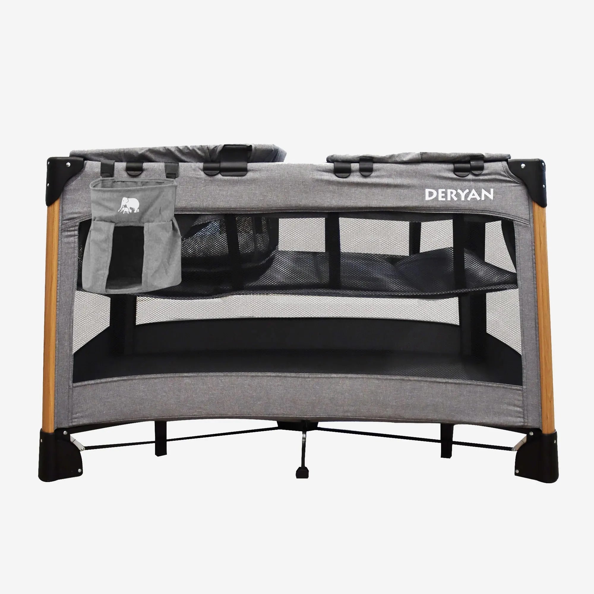 Camping Bed Fastfold Gray