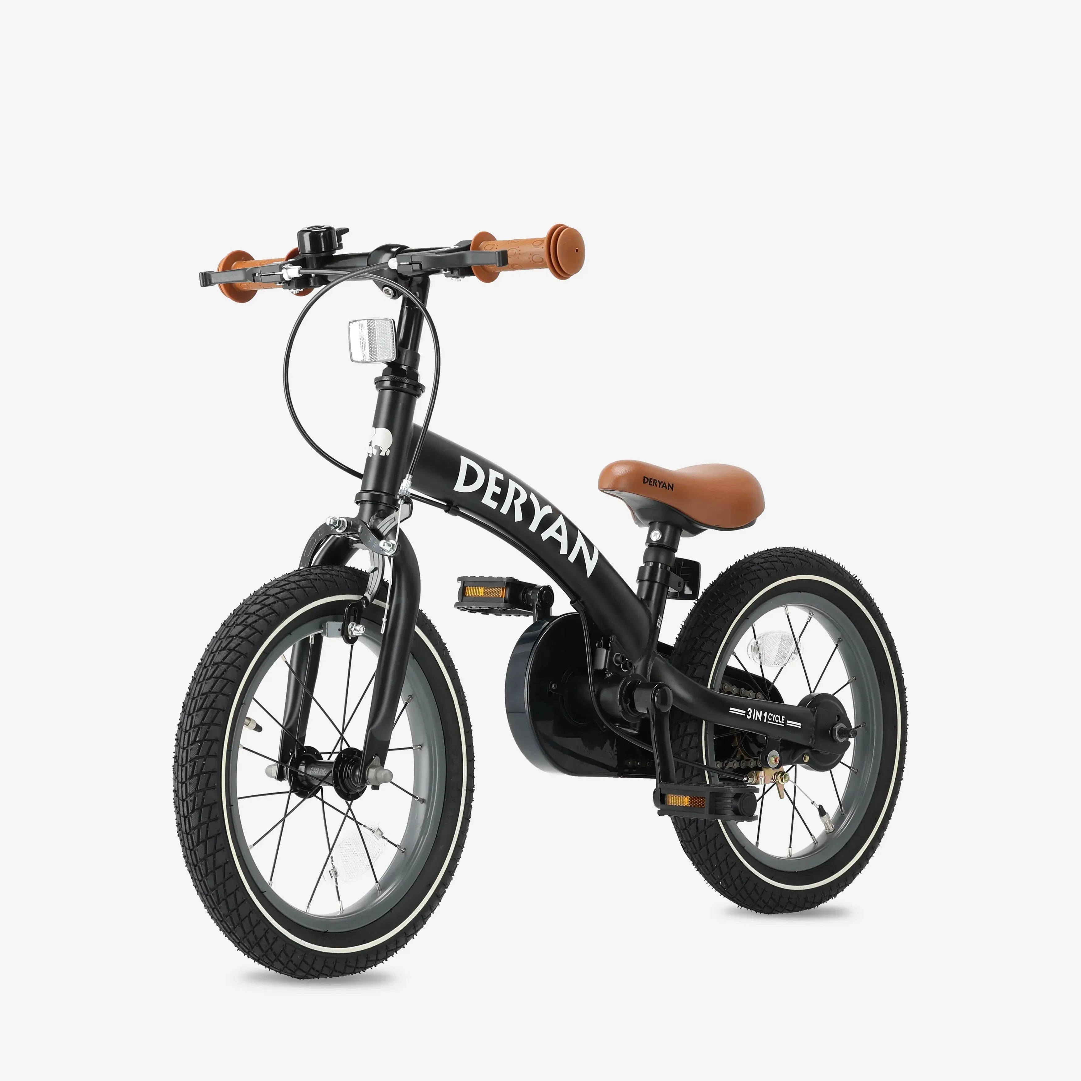 Luxury Children's bike 14 inch - 3 in 1 - balance bike