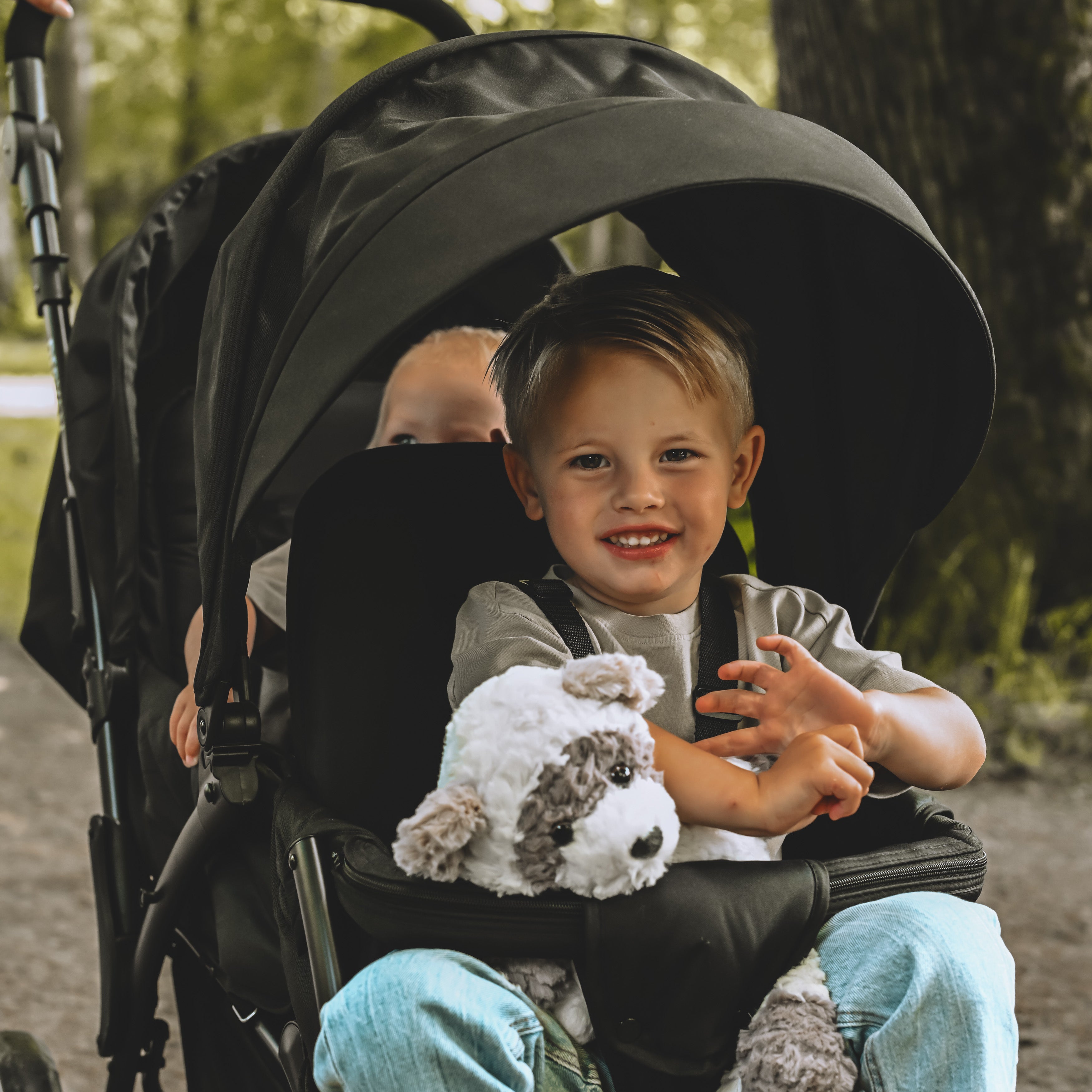 Elena duo stroller black