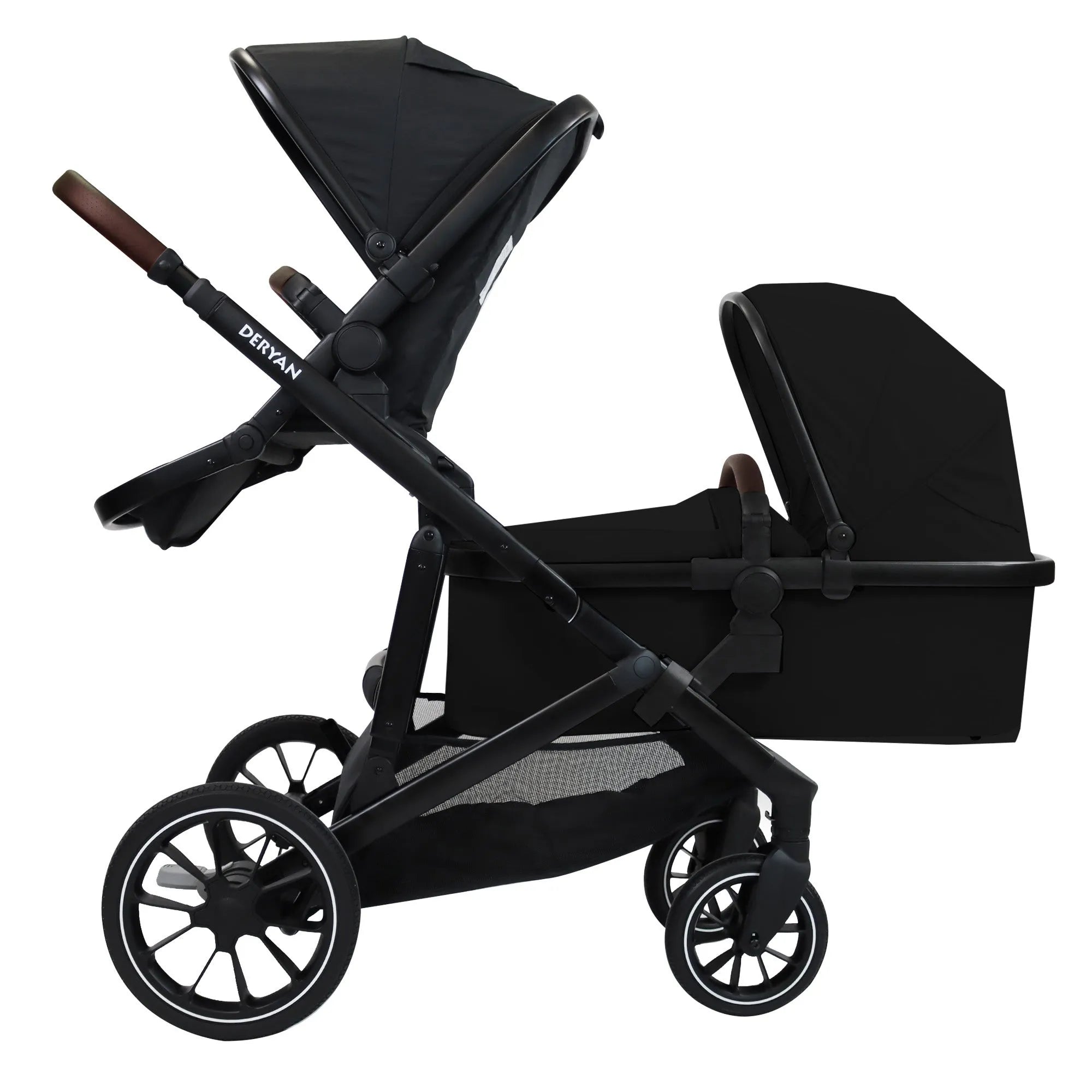 EVY V2 Stroller 3 in 1 Black