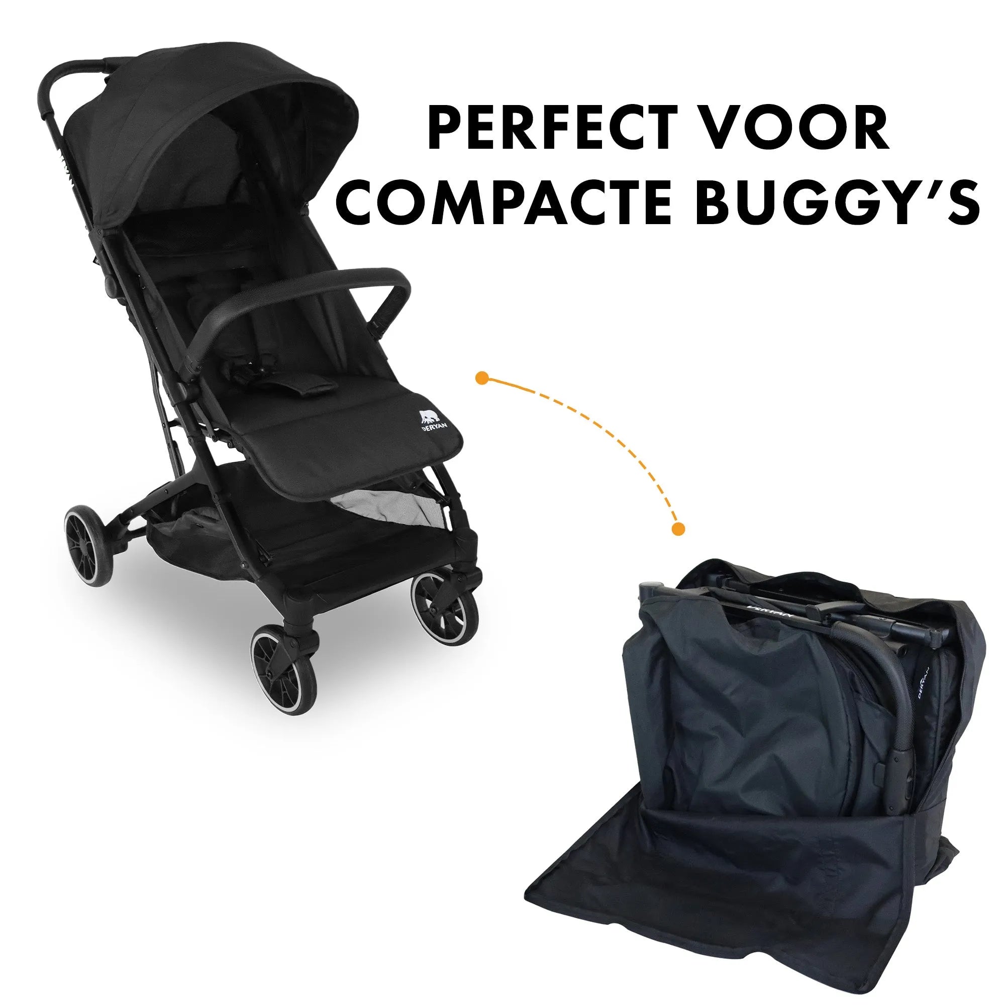 DERYAN Baby carriage Transport Bag