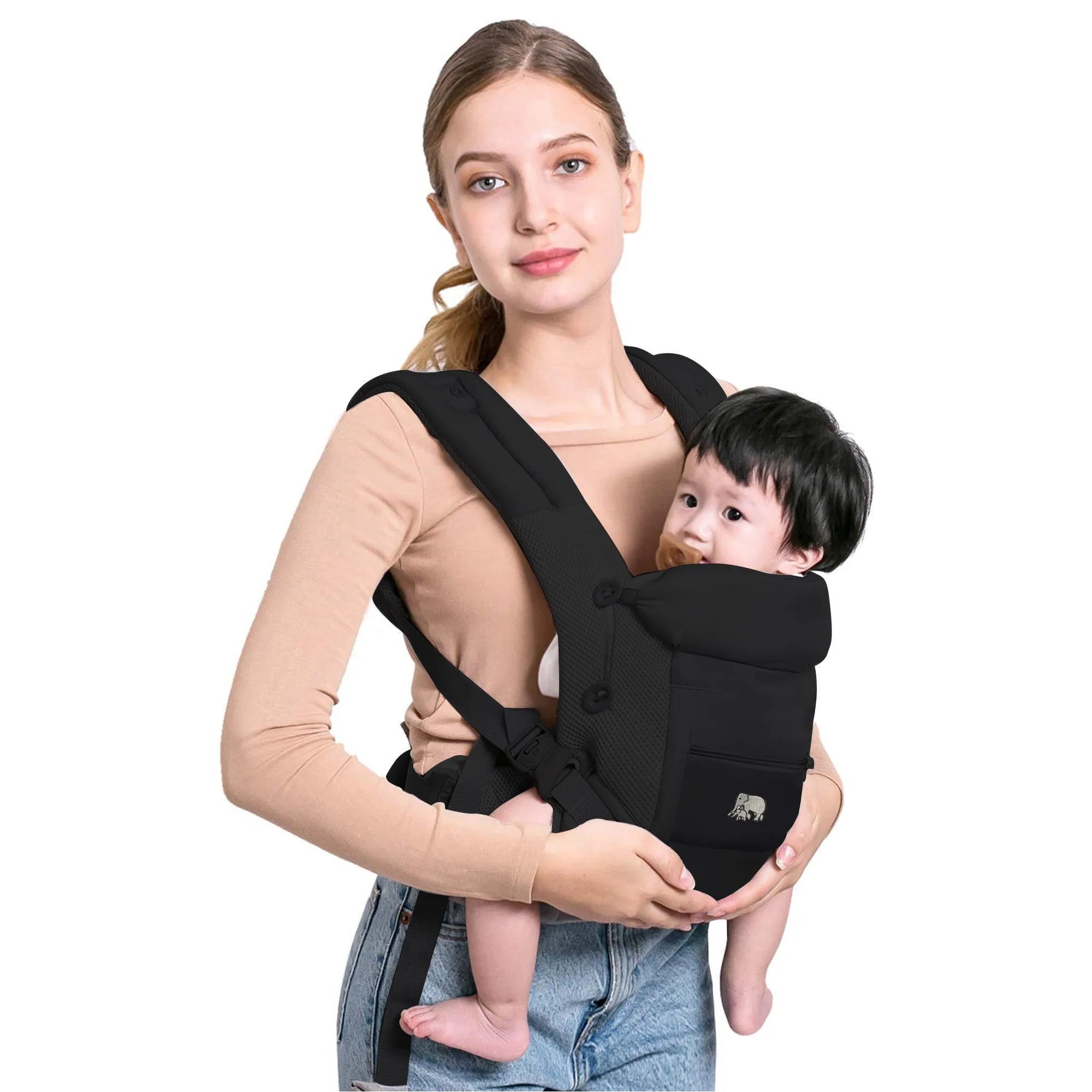 Baby Carrier 4 in 1 - Black