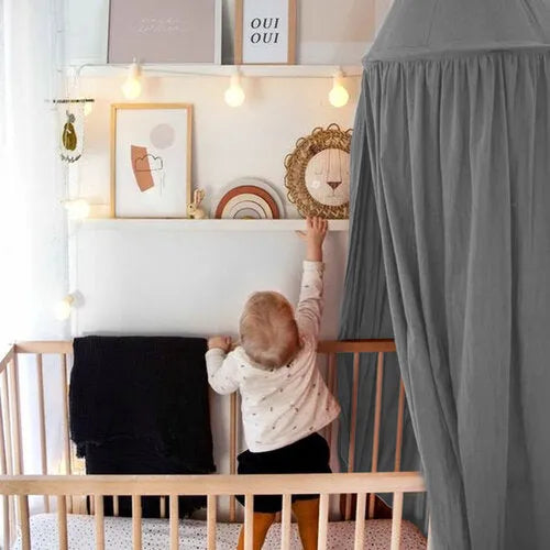 Baby Mosquito Net Gray