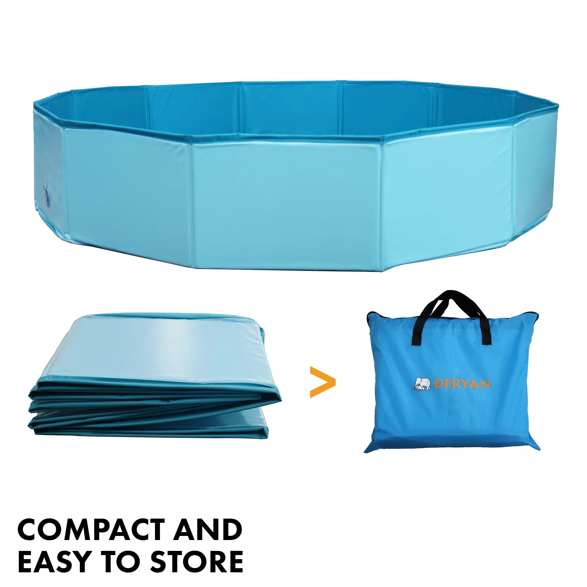 Foldable swimming pool